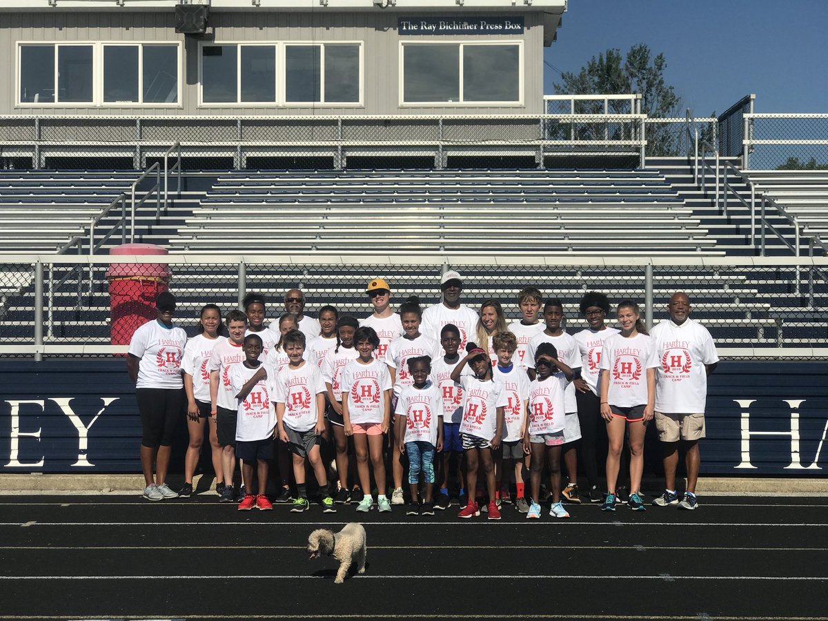 HartleyTF's tweet photo. Bishop Hartley Track and Field Camp 2018 https://t.co/1P4nvQNfOd