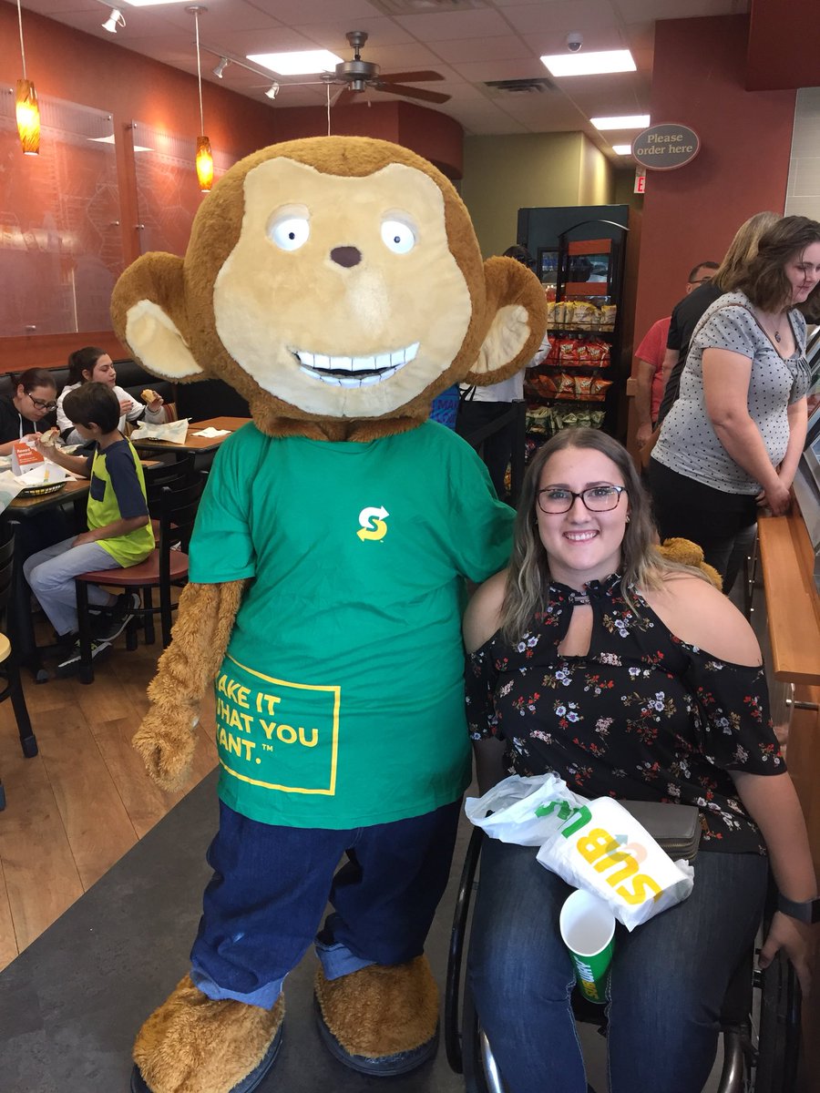 #makeitwhatyouwantab Thanks for the free Subway today!! 😊