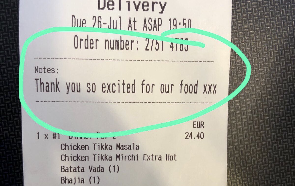 Bombay Pantry On Twitter You Ve Got To Love These Customer Notes