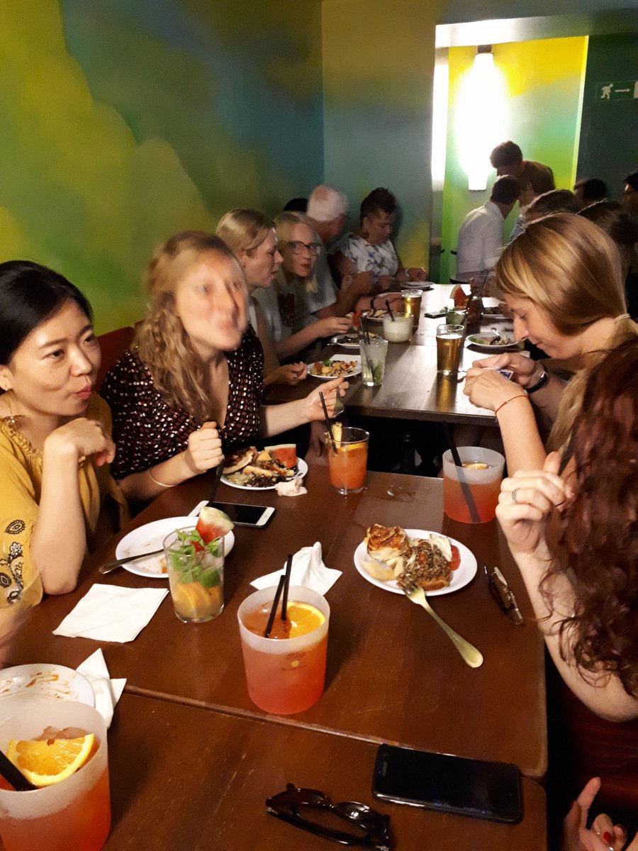 Farewell aperitif!!
#Unicatt #ECREA #SuSo #workhardpartyharder