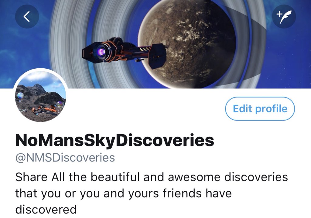 NMSDiscoveries's tweet photo. @NoMansSky If you guys want to post and share yours discoveries come follow the page and share you’re adventures https://t.co/WCEVaMVrHQ