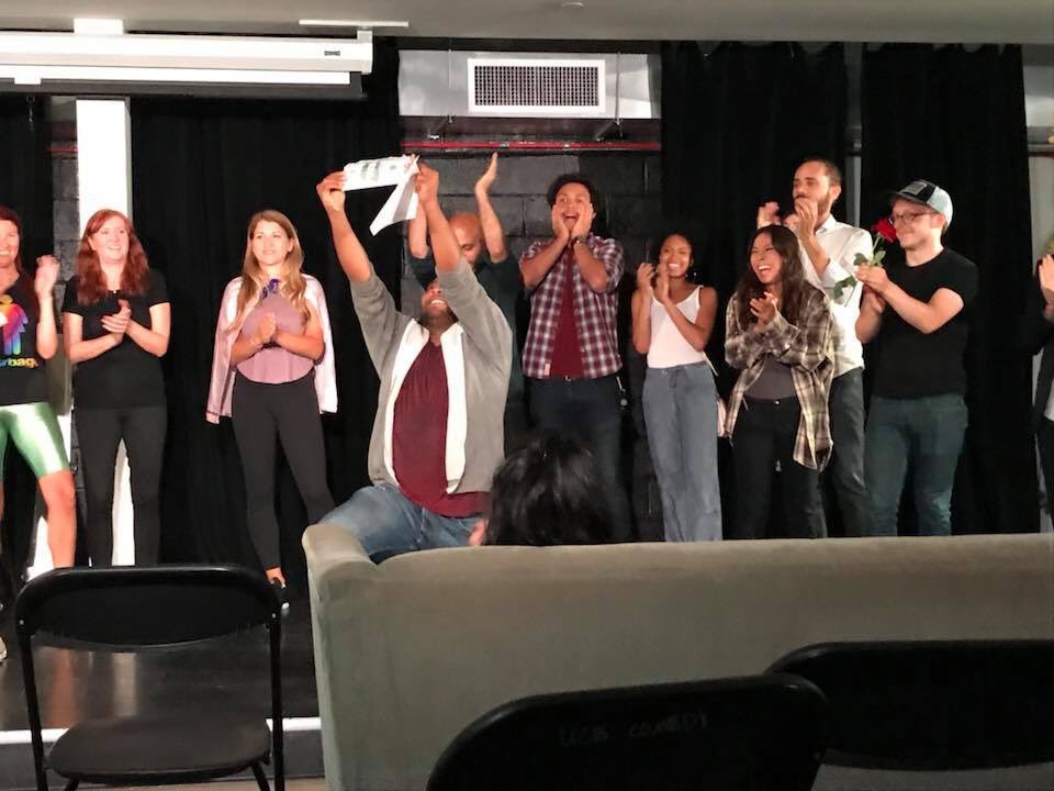 clr_collectiv's tweet photo. Thank you to โUCB sketch slamโ for having us and AWARDING us too!!! We had a blast!!!! ๐โผ๏ธ๐ฏ
.
.
.
.
.
.
.
#sketchslam #ucb #comedy #sketchcomedy #diversity #wewon #wefunny #wetalented #wesmart #weimportant https://t.co/6H3yr2BBLr