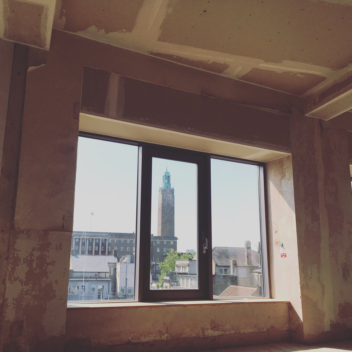 On site at our #residential #conversion in #Norwich <a href="/NorwichStitch/">Daniel Orford</a> <a href="/LanproServices/">@lanproservices</a>