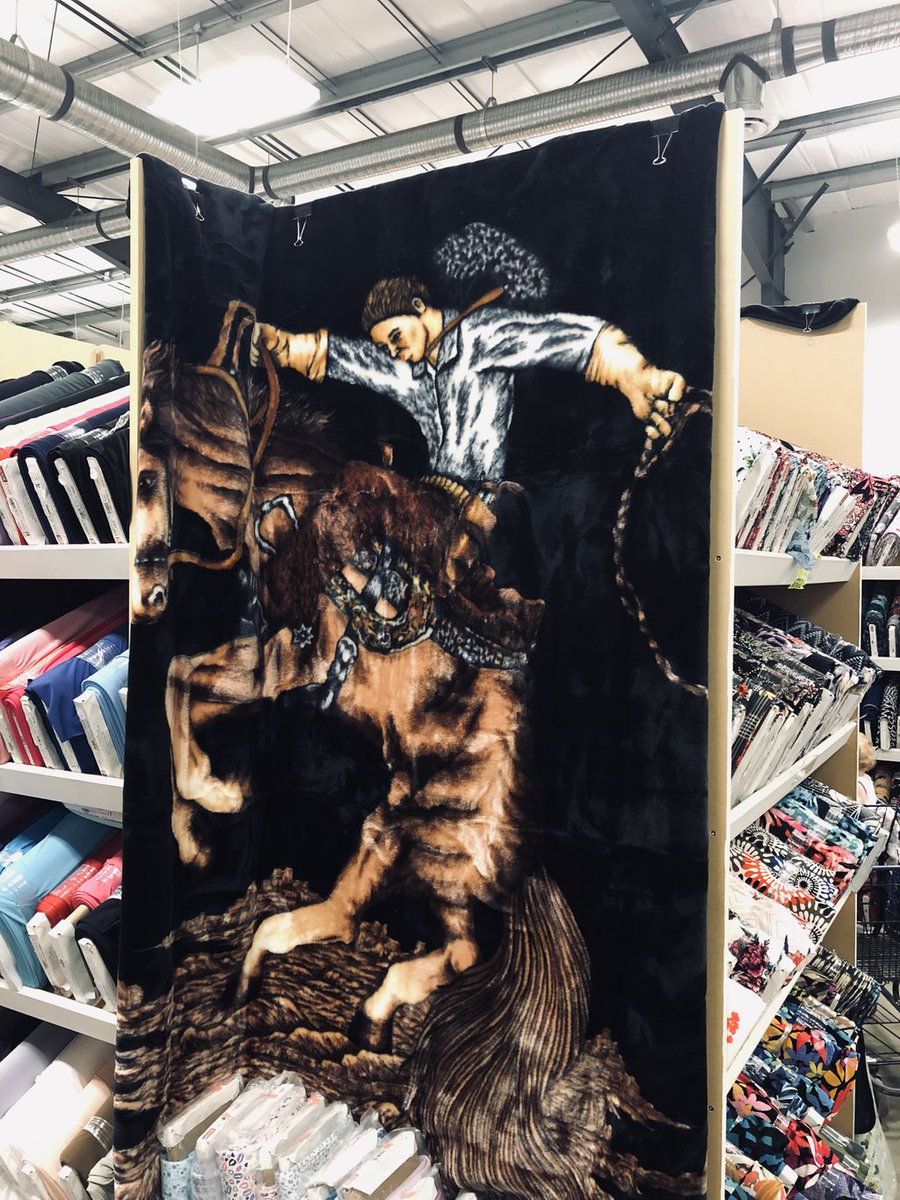 MookFabrics's tweet photo. The 2018 @MHStampede is here and we have you *literally* covered. #fabrics for shirts and bandanas to soft fleece patterns for the kids and oversize #fleece for the evening events. 

If you are near our #medicinehat location come in in! #theplacetobe #stampede #Yahoo https://t.co/uW8N1rlIz5