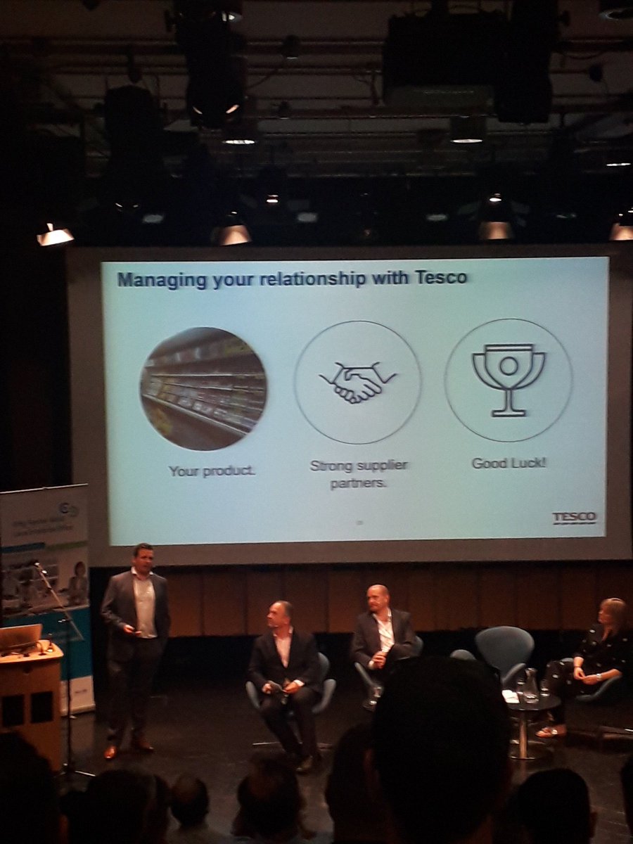 dlrLexIcon's tweet photo. Michael Donohue, Senior Buying Manager at @TescoIRLnews explains that it may be a challenging journey but your PASSION will shine through and help get you on the shelf of @TescoIrl. @TescoIRLnews #DFCTesco https://t.co/iUXsdIaeHc