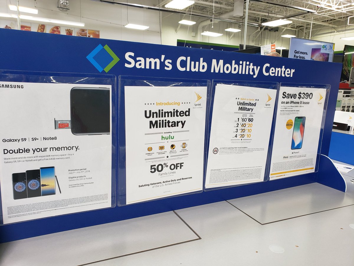 Rochester Sam's Club is stacked with @sprint offers. On top of it all, we have <a href="/SamsungMobileUS/">Samsung Mobile US</a> #GalaxyS9 for just $9/month!! Nothing beats it. Free activation for new lines until end of month too!! <a href="/AzraSmailagic/">Azra Smailagic</a> <a href="/TimMiller44/">Tim Miller</a>