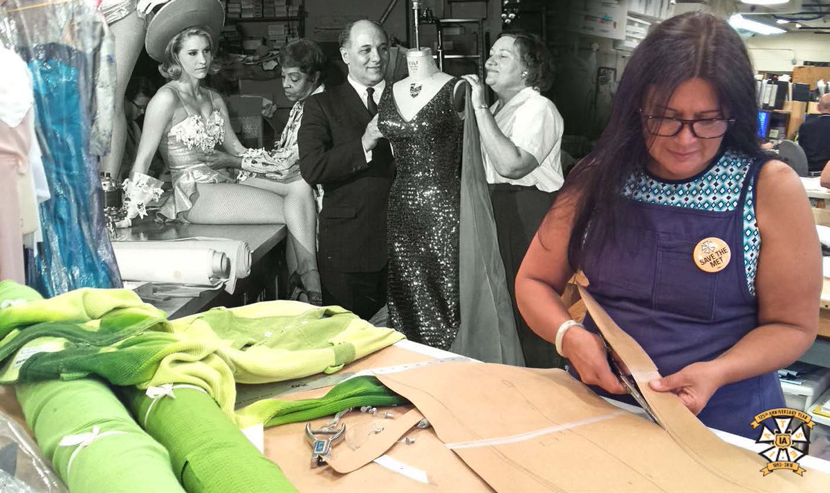 #TBT Great costumes create a sense of immersion in any production, and our costume workers have been creating showpiece garments for decades! #IATSE125