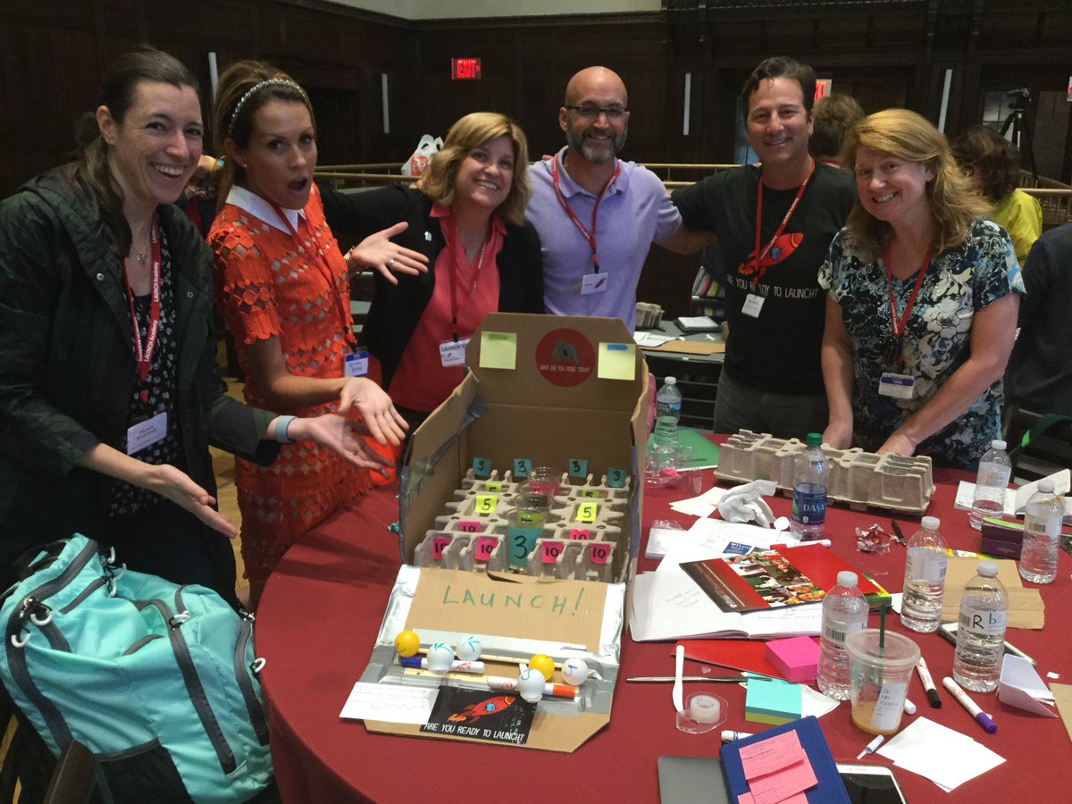 mbrevic's tweet image. So much fun to be immersed in the LAUNCH cycle process by creating an arcade game.  We are quite proud of our prototype creation. @spencerideas @ajjuliani @mduhaime @pamgreenblatt @c3educator @anns24cuse #cbsdpd #cbsdtech
