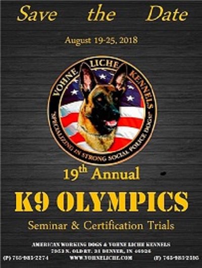 VLKInc's tweet image. Have you registered to attend the 19th Annual K9 Olympics? Don't miss out, registration is closing soon.