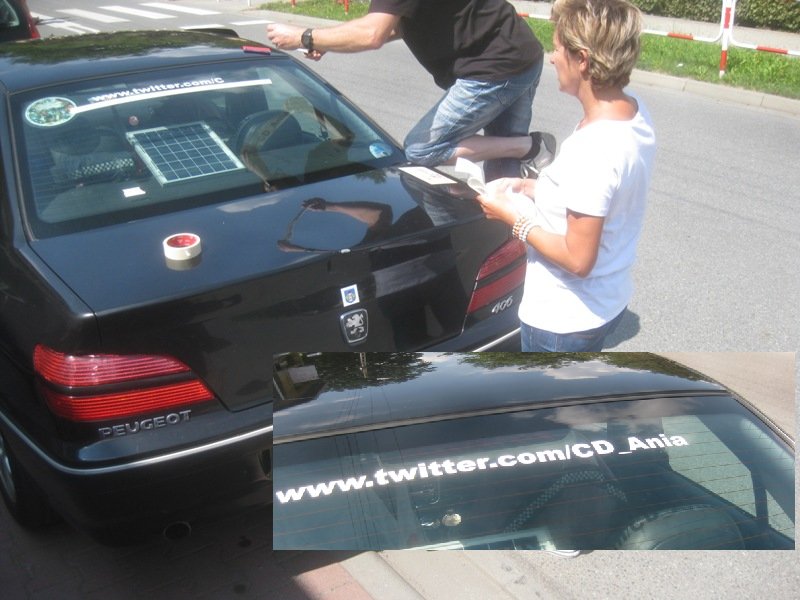 CD_Ania's tweet photo. Clever  graphic people attahced the promo name on the one of the cars today........
https://t.co/qpCZVs1LHg
@polishladyanna 
@CD_Touch 
@CD_album_son 
@MP3_Eddy 
@thetouchsongs 
@roamingviral 
@thetouchonline 
@TheTouch_Eddy https://t.co/MQJjikPThJ