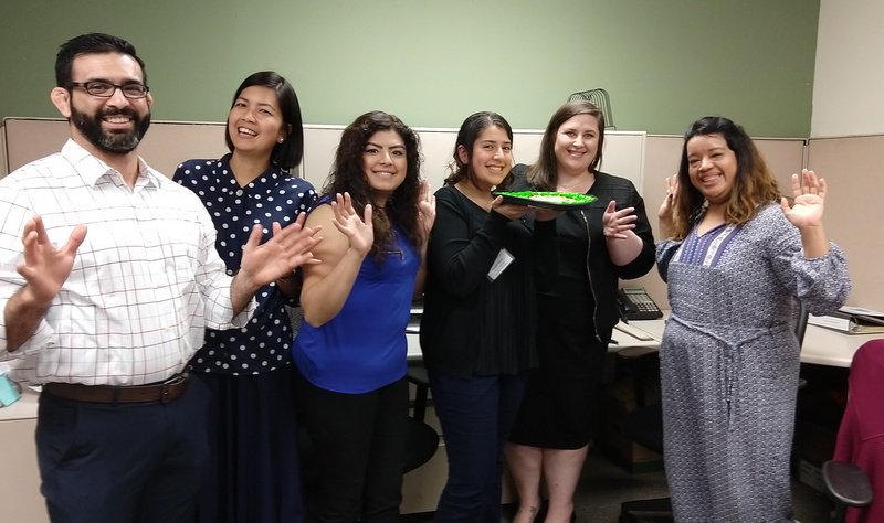 Hooray for summer interns Brittany and Scarleth! And thanks <a href="/BankofAmerica/">Bank of America</a>  for their sponsorship of this great annual summer jobs program :) Happy #NationalInternDay!