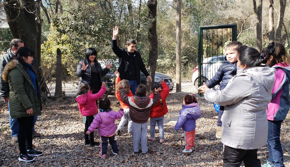 CristinaGomezOK's tweet photo. #Hoy en el Centro de Adopciones de @MuniSalta acompañamos la visita del jardincito de Noe @GustavoSaenzOK @CooperadoraSalt #EducandoElCorazon https://t.co/IdwZmThSS5