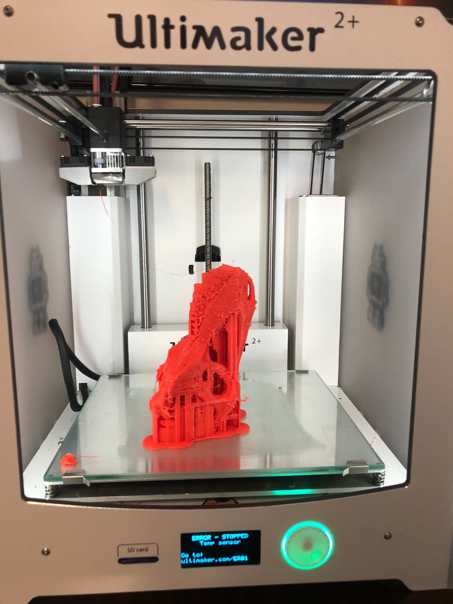 ffarias's tweet image. We are full tilt today in the #makerspace product testing lab. #dinosaur print using @Polymaker_3D filament  w/ a print #Polysher No sanding or prime/paint needed.@Makerspaces_com @Makers__Life @frps_tansey @frps_rpa @frps_sb @frps_HenryLord #tinkerspace @thingiverse @tinkercad