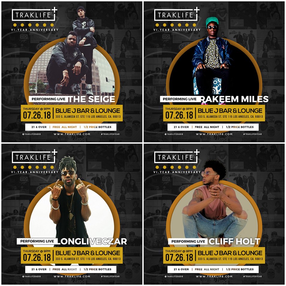 thermalsoundwav's tweet photo. Tonight's the night!! #traklife 6 year #anniversary #party @BlueJLounge in #LosAngeles No cover all night with #performance by Rakeem Miles,The Seige, Cliff Holt, Rambo Lee... on the mic: @HazzleJOY @EMCEECLASSIQ @chrisCUENZA ...DJs @djthurston @DJsosoJEFF @DJNickyboi #events https://t.co/lAAPqz7nKV