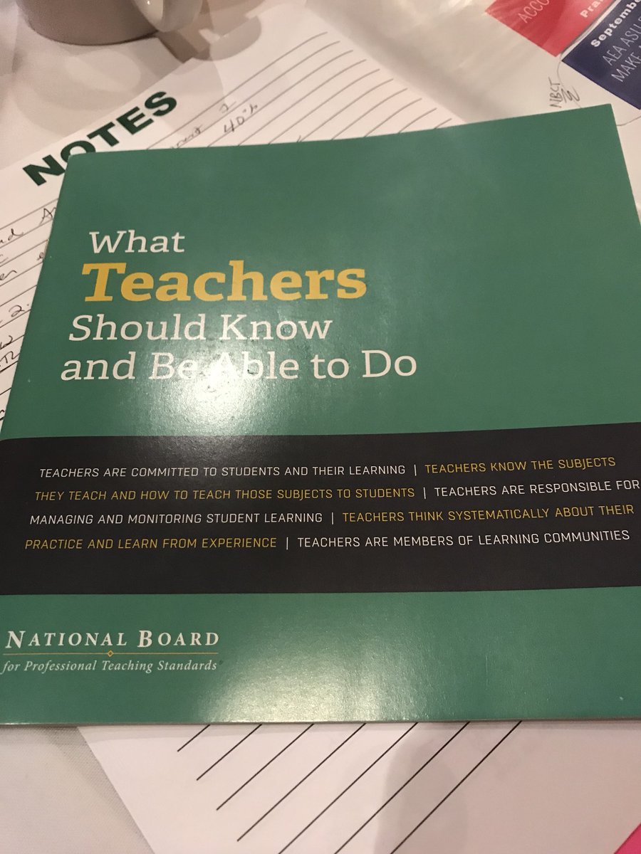 AlisonDParker's tweet image. Every educator should read this regardless of whether or not you are pursuing National Boards. This shows what your classroom should look like. Every child deserves to be taught by an Accomplished Teacher #AccomplishedTeaching #myAEA @myAEA