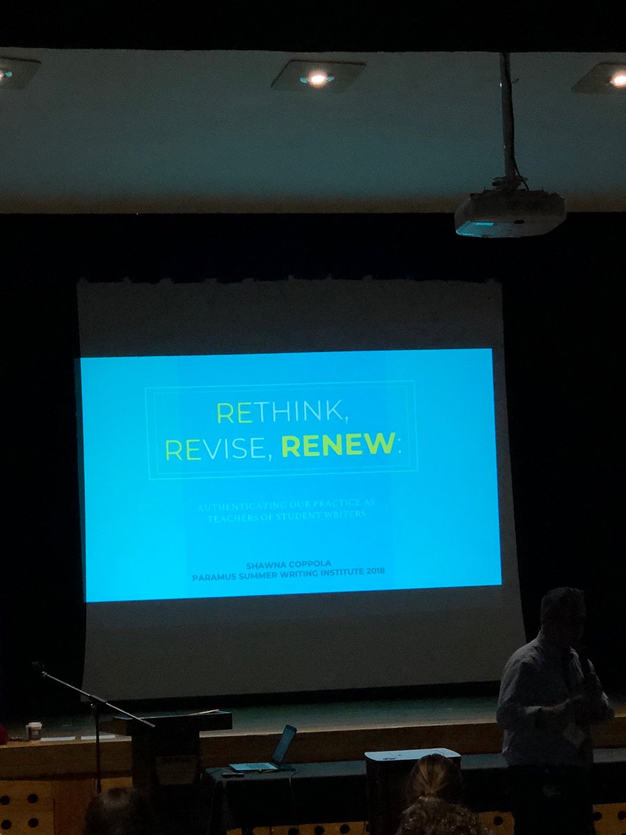 BrookPrincipal's tweet image. A great week at Paramus Institute for Writer’s Workshop! #alwayslearning #parsum18 #brooksummerfun