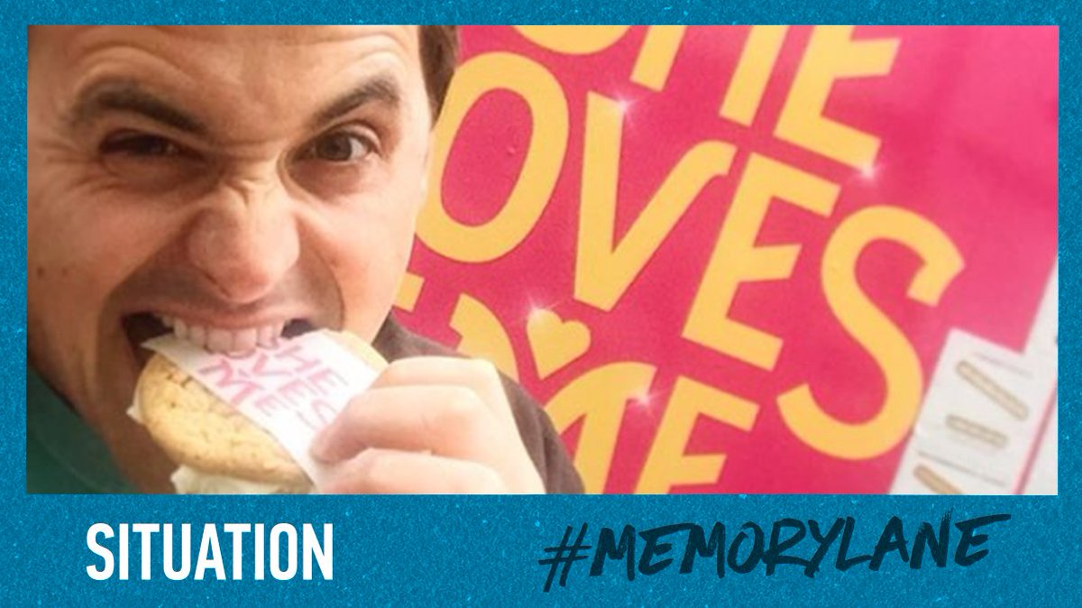 Situation's tweet photo. We’re taking a stroll down memory lane…Situation #MemoryLane that is! 1st up, Senior Creative Strategist @rpatrickdurham with "driving around NYC in an ice cream truck – handing out ice cream sandwiches (&amp; eating way too many myself) for #SheLovesMe! Such a fun, exciting day..." https://t.co/WyA07VK0Ph