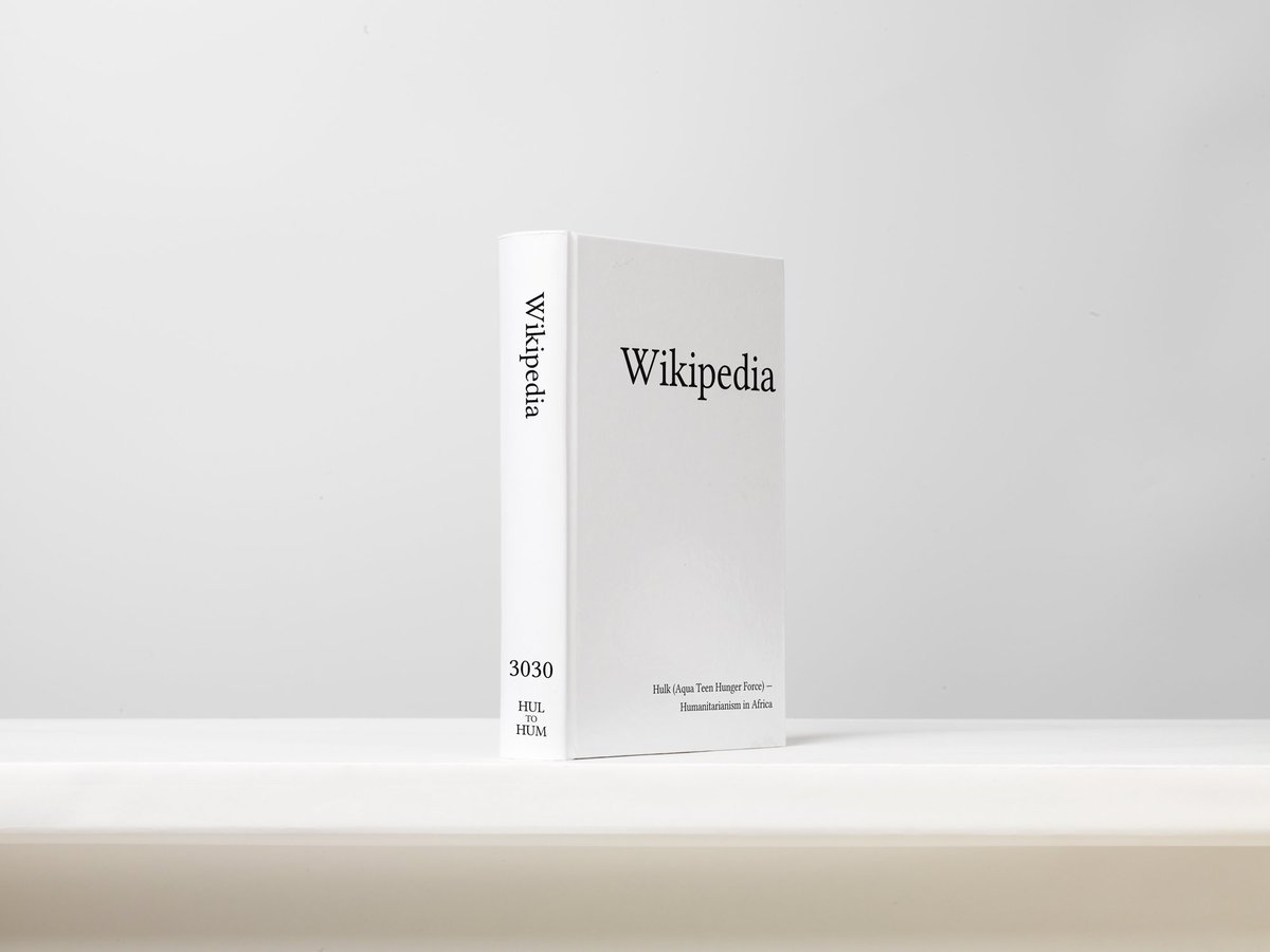 tweetsauce's tweet photo. The English language @Wikipedia as it existed on 7 April 2015 can be yours in hardcover form thanks to artist Michael Mandiberg. 7,473 volumes at $80 a piece. $500,000 for the whole set. https://t.co/XLAhZtP2fJ

Browse the volumes here: https://t.co/XAf2NuFE4F https://t.co/pDLZd5atzz