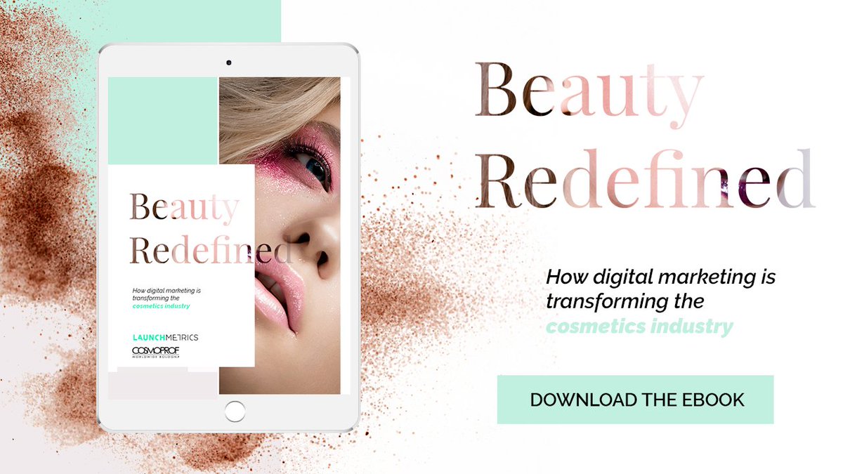 Influencers are dominating the #beauty industry! Discover stats behind brands' marketing strategies &amp; get insights from industry insiders <a href="/GlamLifeGuru/">Tati Westbrook</a>, @ThePRCloset &amp; <a href="/MakeupVincent/">Vincent Oquendo</a>. Get our ebook #BeautyRedefined (in partnership with <a href="/cosmoprofworld/">Cosmoprof Bologna</a>): tinyurl.com/yb63z4gp