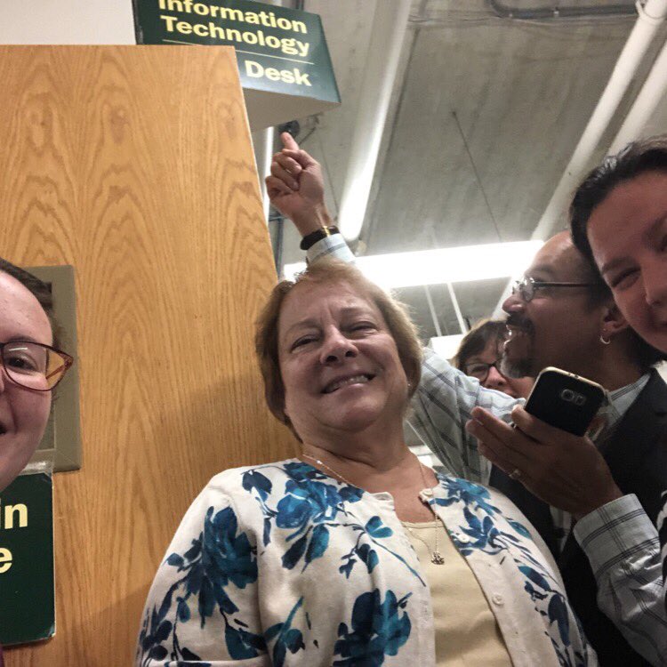 JessPMusicEd's tweet photo. Having some fun with @GooseChaseEDU this morning @pclark820 @ctracysparade @ae_call #BlueTeam4Life #multimediaFSU https://t.co/110OXir9qE