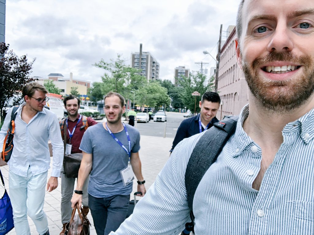 kahle's tweet photo. We had an amazing time at #VOICE18 It‘s been great to meet a lot of the MVPs in Voice from many different countries! And a big THANK YOU to @GoModev for making this such a unique experience. 🙌🏼 Perfect organization! See you next year at #VOICE19 📸 w/ @jovotech @169Labs https://t.co/LG7HAB9euJ