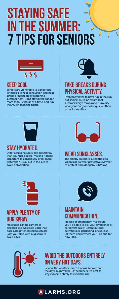 SocietyCSA's tweet photo. Interesting infographic on Senior Summer Safety by https://t.co/Qcn6QLeNLj https://t.co/qmONCgPH8F