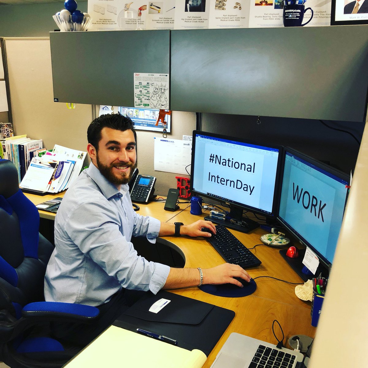 Modern_Plastics's tweet photo. Hi, I’m Bryan and I’m a #marketing Major at @SCSU in New Haven, CT, and I’m the #MarketingSpecialist intern @Modern_Plastics! Marketing is my passion and in my spare time I like to play and coach baseball ⚾️ #nationalinternday #scsu #modernplastics https://t.co/h1wxJJMll9