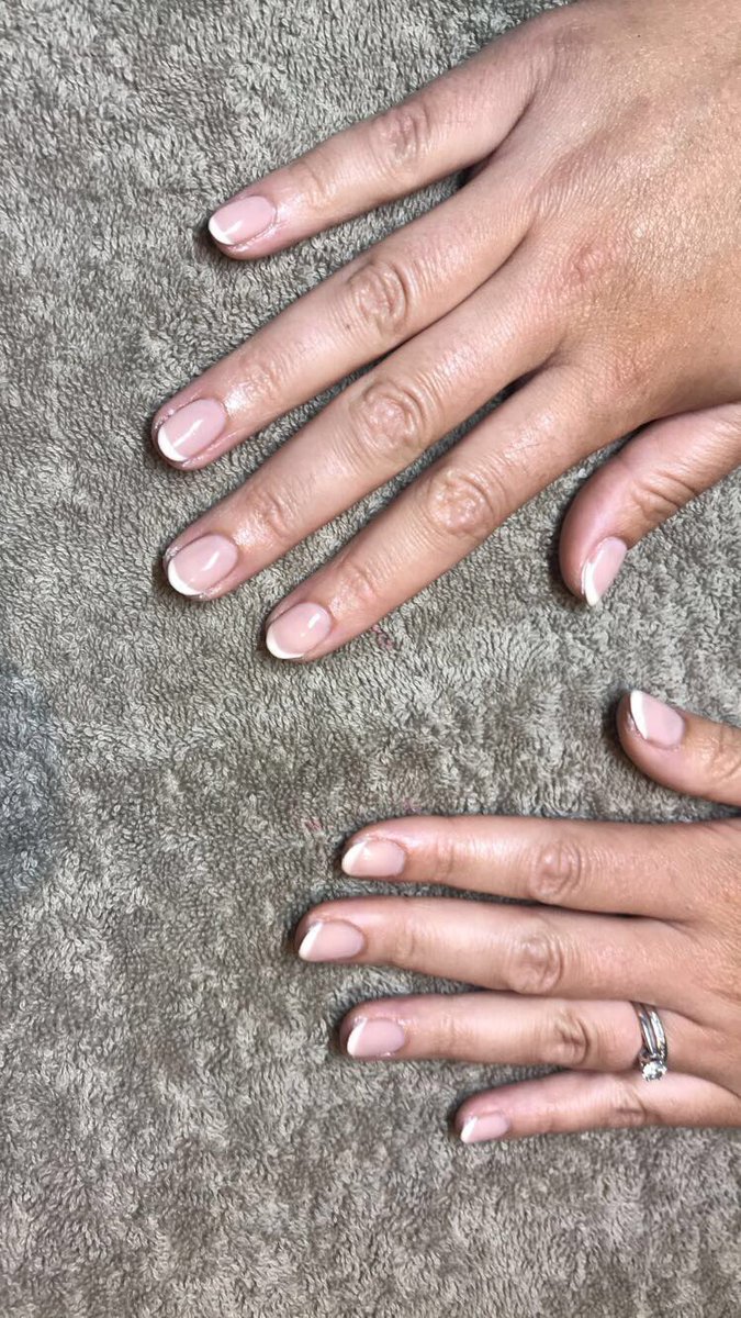 A beautiful French polish by our therapist Chloe ❤️ #frenchpolish #dayspa #lowestoft #suffolk #pamperyourself