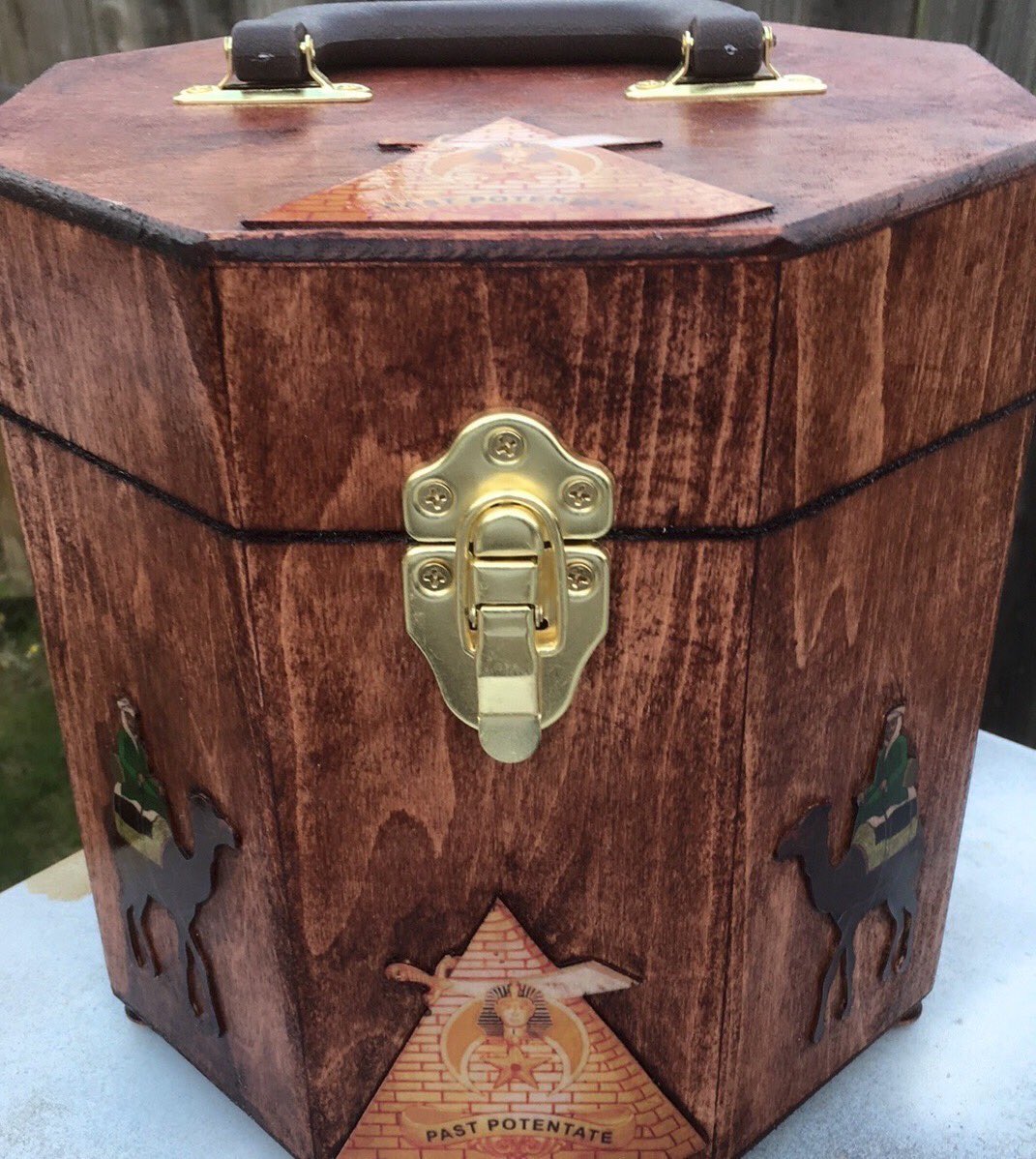 Custom Past Potentate \u0026 Shriners Wooden 