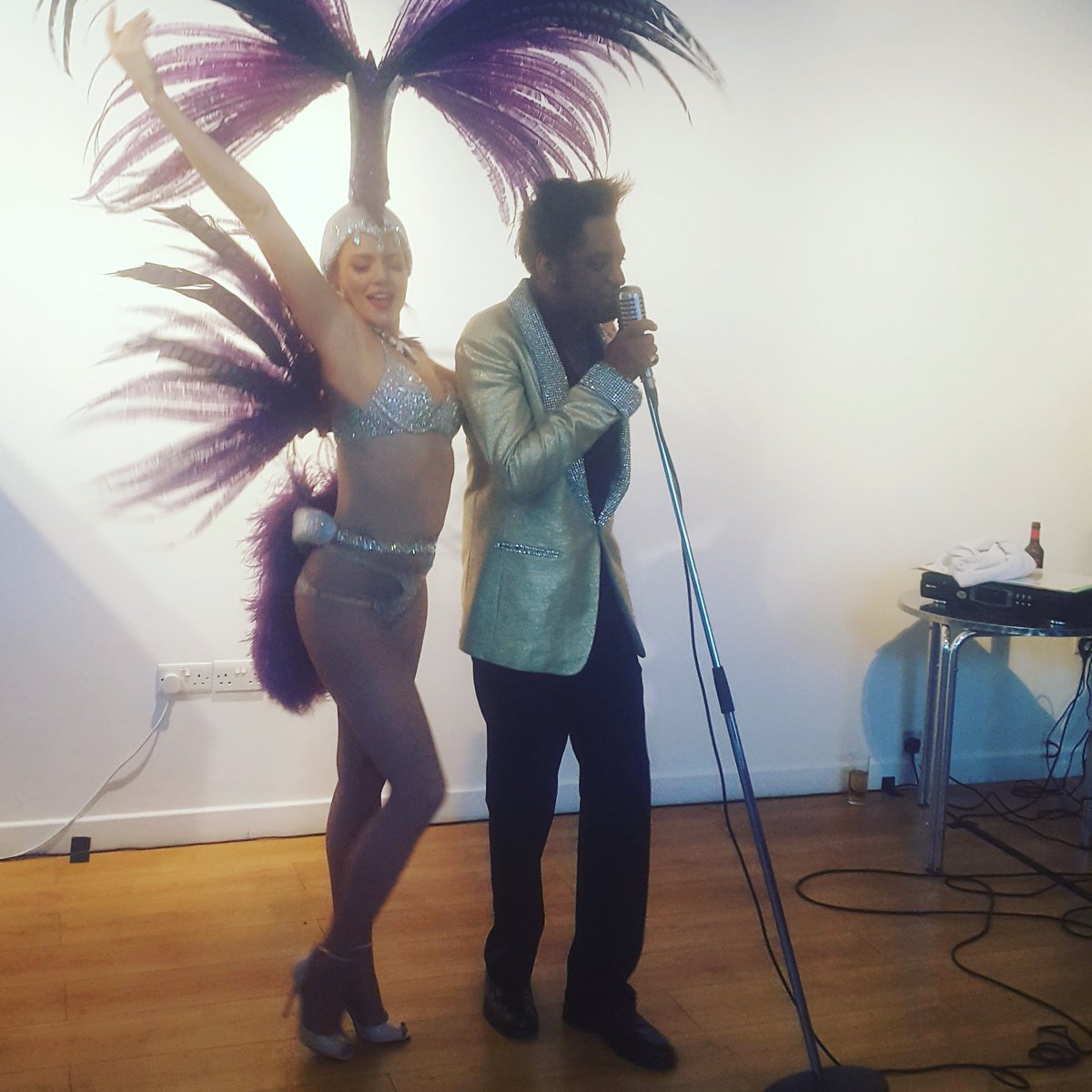 DessousLDN's tweet photo. Ok, we're going to do a #tbt already, because, try and stop us. Fabulousness from @lolashippodrome and the legendary Black Elvis... https://t.co/EvkcLhIsxD