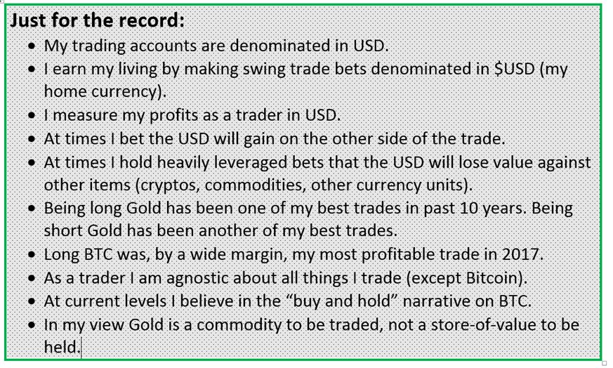 Setting the record straight