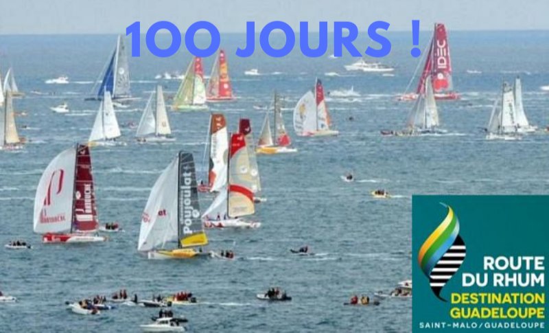 VilleSaintMalo's tweet photo. ⛵ Dans 100 jours les 122 bateaux engagés dans la Route du Rhum - Destination Guadeloupe prendront le départ de la plus mythique des courses Transatlantiques en solitaire ! #SaintMalo https://t.co/SHoeZI5yMZ
