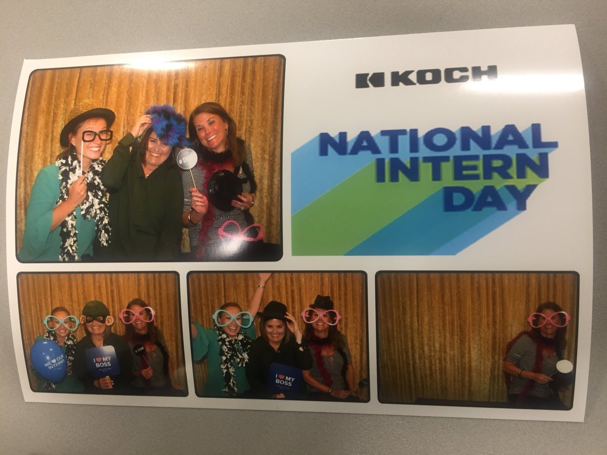 jennysadams's tweet photo. Good times were had by all #NationalInternDay #LifeAtKoch #KochInterns #InternAtKoch https://t.co/ZbAXs36bK6