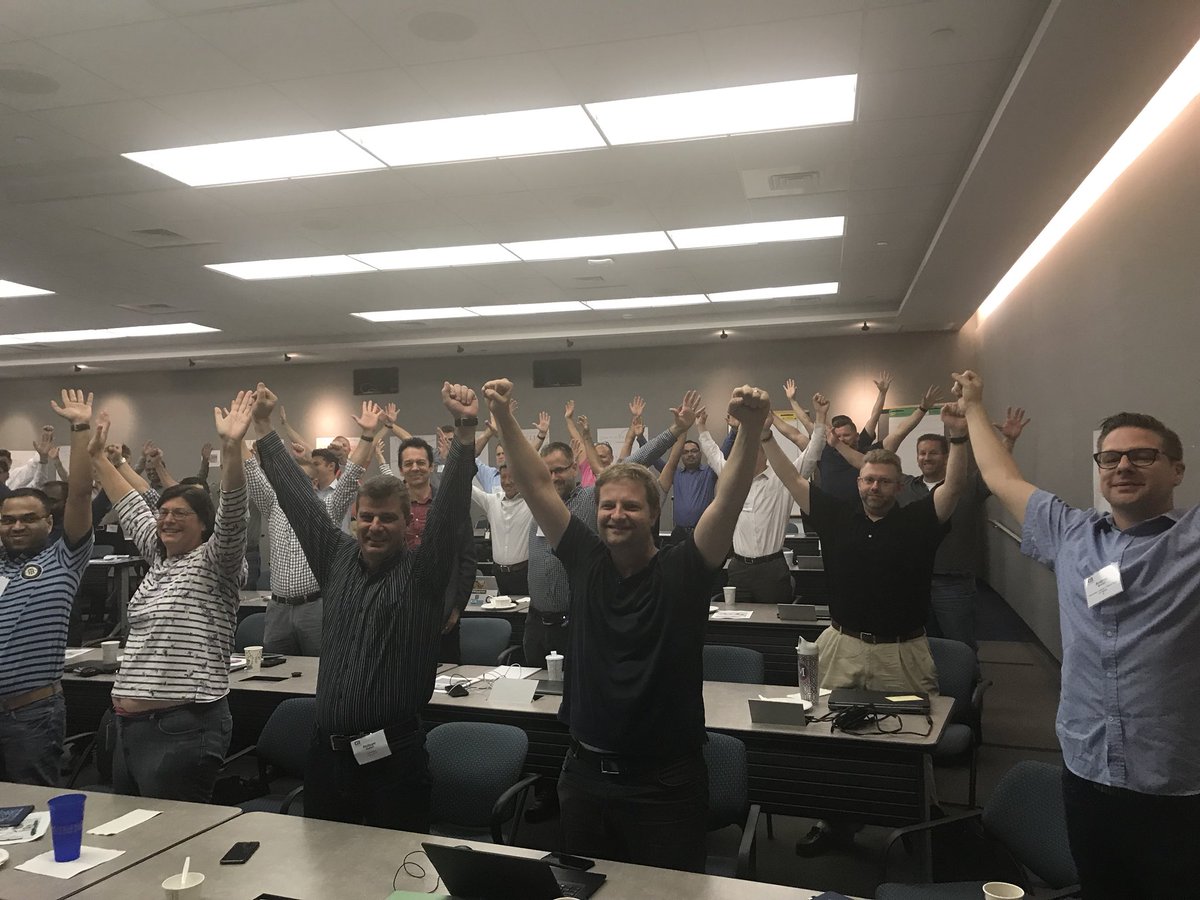 JBudveit's tweet photo. Power posing to kick off our last day together during the @CAinc Leadership Development Program #leadatca https://t.co/pnaxr369Ox