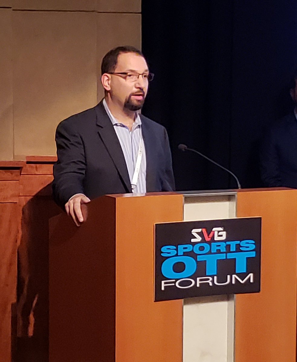 RT <a href="/RobSVG/">Rob Payne</a>: Jonathan Solomon @asperasoft intros the latency and QoS panel at Sports OTT #SVGDigital