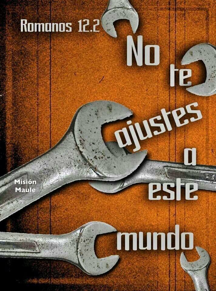 MISION_MAULE's tweet photo. "No os conforméis a este siglo, sino #transformaos por medio de la renovación de vuestro #entendimiento, para que comprobéis cuál sea la buena #voluntad de #Dios, #agradable y #perfecta."- Romanos 12:2 #Talca #Maule #chile #Jueves https://t.co/WEQtyflRkc