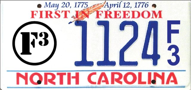 Making another push to get to the needed 300 F3 NC Special License Plates now accepting applications details here f3.mudgear.com/products/f3-no… Send the email to the non-twitters @F3asheville @f3btown <a href="/f3capefear/">F3CapeFear</a> @f3carpex @f3meca @f3metro @f3area51 <a href="/F3Churham/">F3Churham</a>