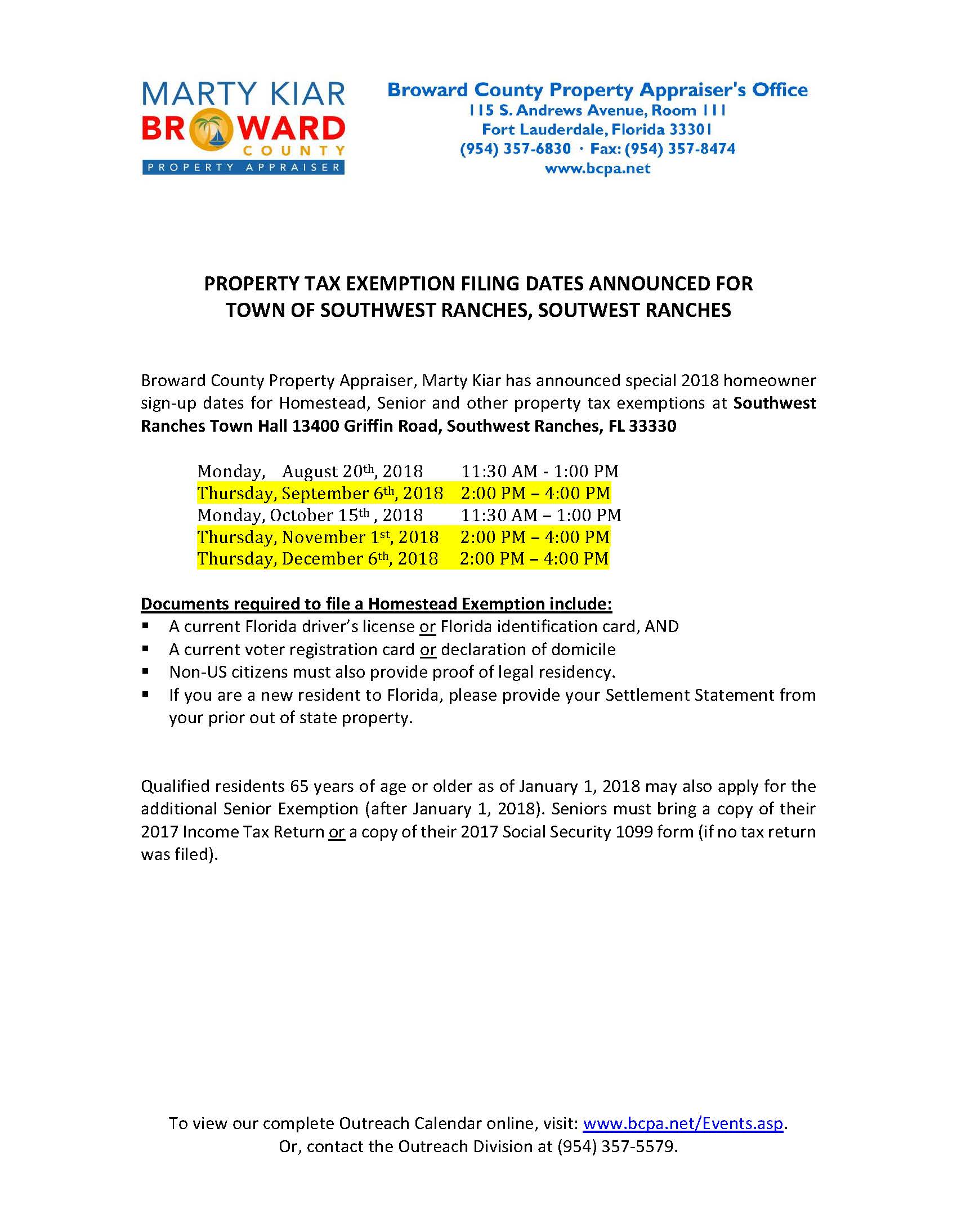 Southwest Ranches on X: &ldquo;Need to file for a Homestead or other 