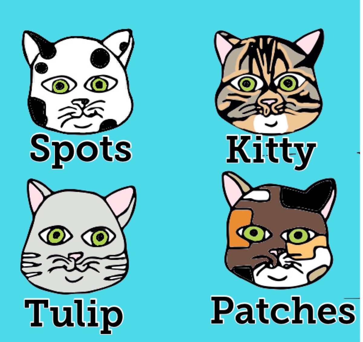 Jaz_wings's tweet photo. Meet the Magic 8 Ball Cats! These 8 cats each have special 8 balls in their stomachs that help them make choices. Learn meow, I mean more, about the Magic 8 Ball cats game here --> https://t.co/bSCdYP6VuQ https://t.co/muigcF7iPn
