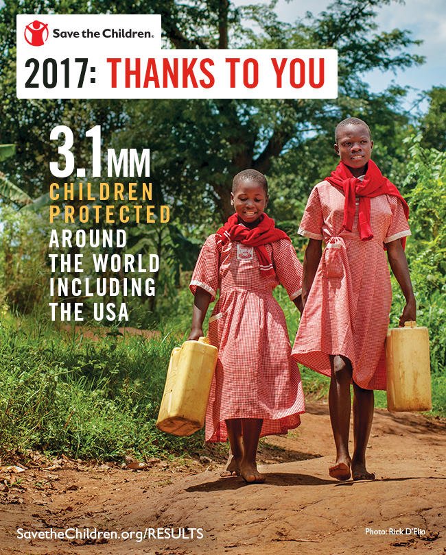 Learn how we’ve been able to protect 3.1 MM children around the globe through the generosity of our supporters. ❤️  ow.ly/IGhE30l2Y7D