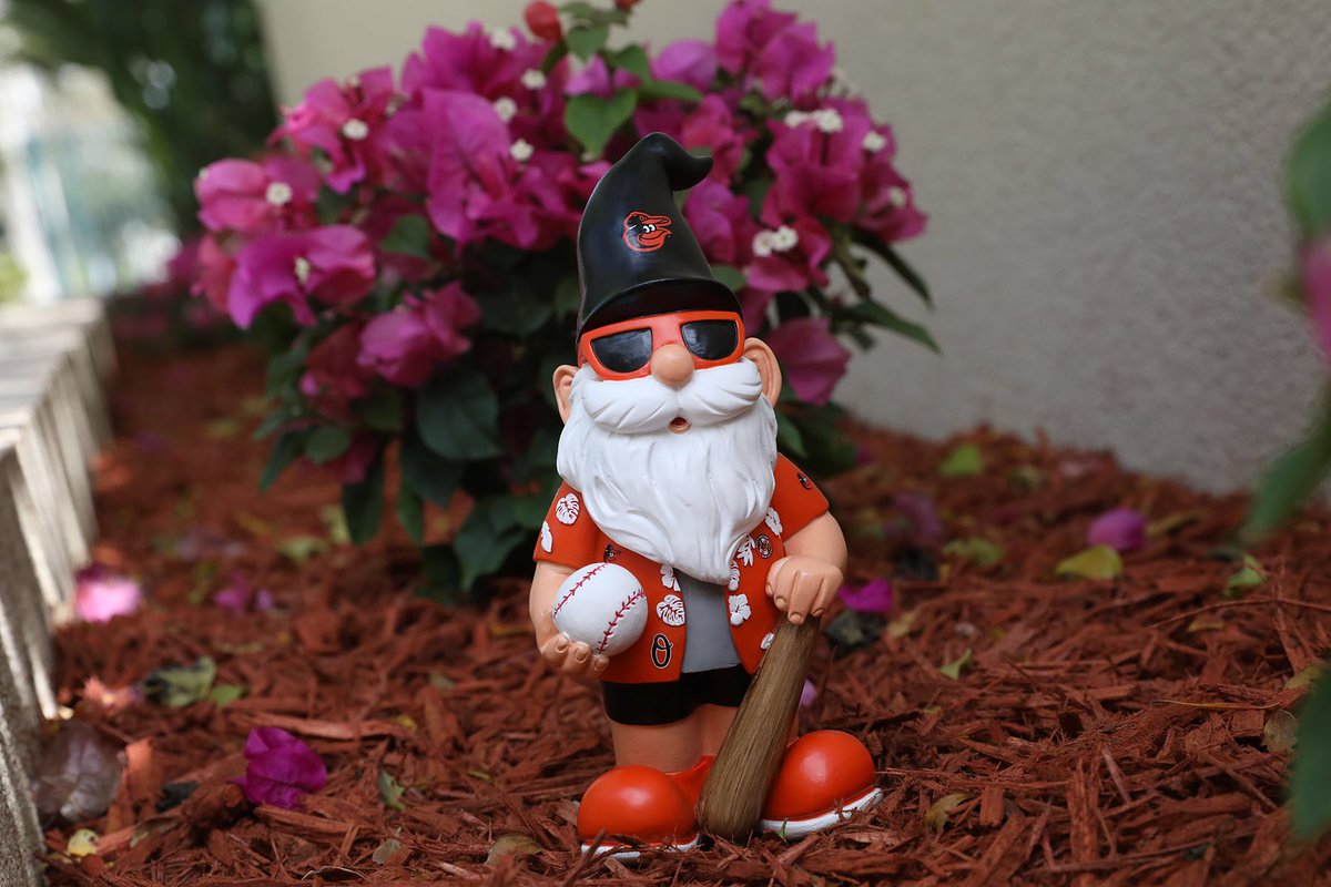 OrioleBird's tweet photo. If you have to stay at gnome this Sunday, you’re missing out on a great giveaway!😎 

But you can retweet this tweet for a chance to win a #Birdland Summer Garden Gnome! 🌞 https://t.co/OoHV0enSaG