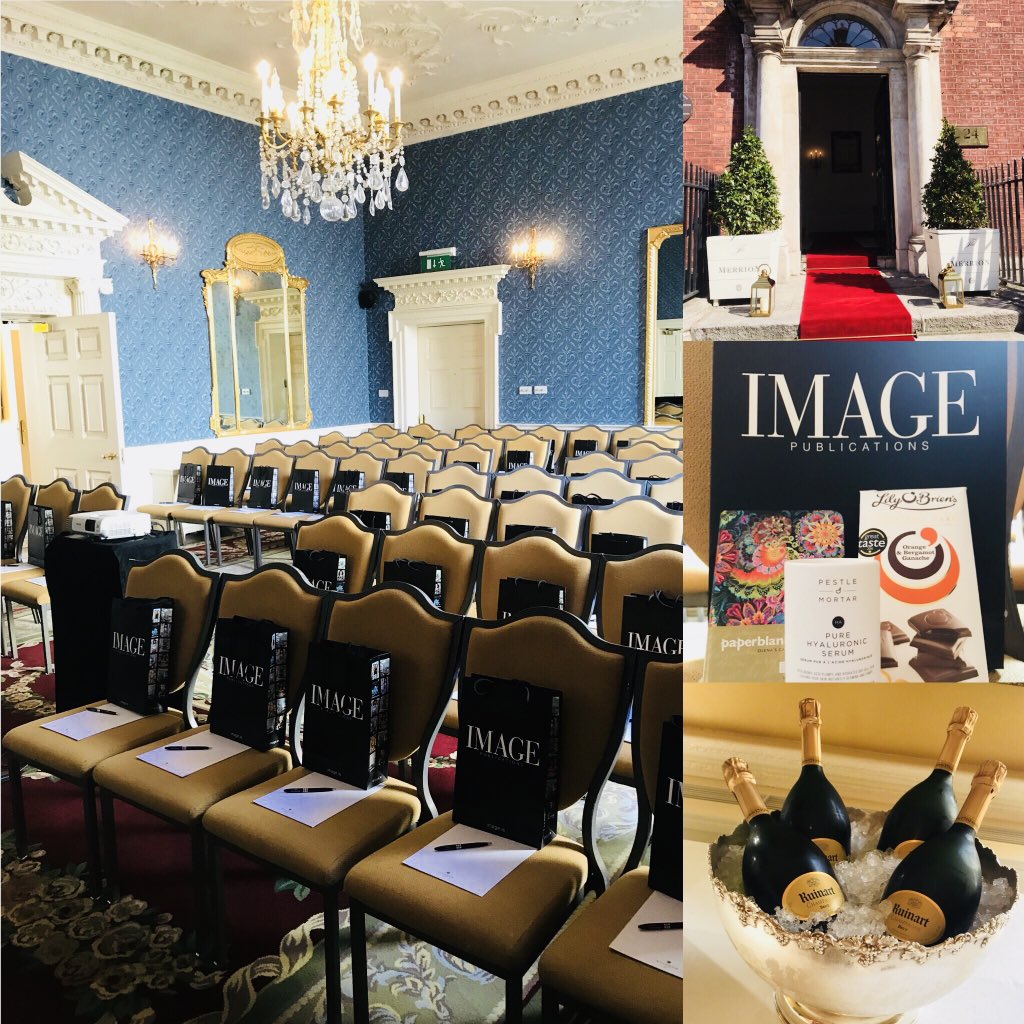 SarahMurphyPR1's tweet photo. Always a gorgeous evening @MerrionHotel #imagemw today @claireflann was talking through how to manage people effectively.โyou always remember how people make you feelโ true story! https://t.co/RBi8pRqJkN