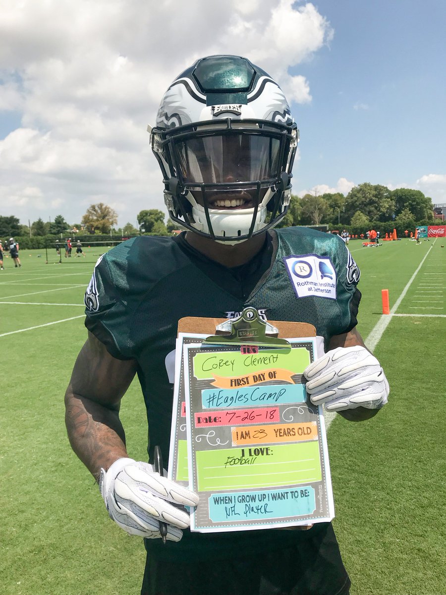 They grow up so fast. 

#EaglesCamp | #FlyEaglesFly