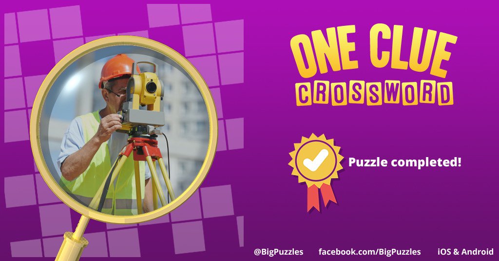 bldgblocks's tweet image. I completed a puzzle in One Clue Crossword. Play now for free!
onecluecrossword.com #OneClueCrossword