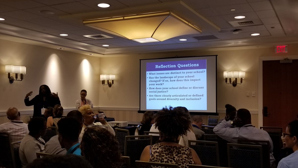 UASFunion's tweet image. Good teaching & facilitation often begins w/ building connections & bridges w/ & between those in the room. Nice to see @DrNiaH & Dr. Kijua Sanders-McMurtry incorporate this small group time into their #afsa18 workshop on "What does it mean to be Socially Just?"!
#CommonProblems!