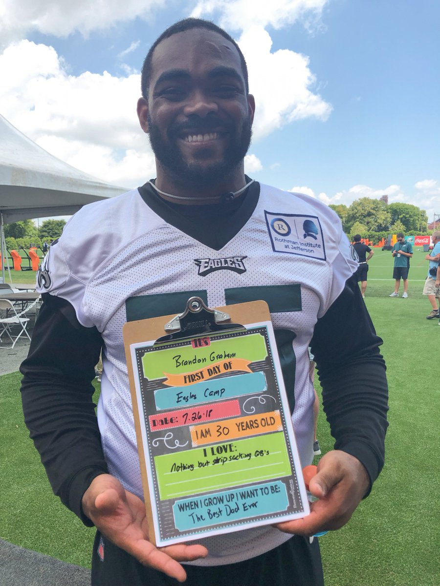 Eagles's tweet photo. They grow up so fast. 

#EaglesCamp | #FlyEaglesFly https://t.co/s4aXfcsBqK