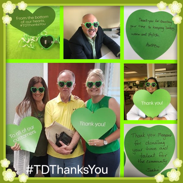 TD Customer Appreciation Day @ BR 202 💚 #TDThanksYou ⁦@AmyAlmeidaa⁩