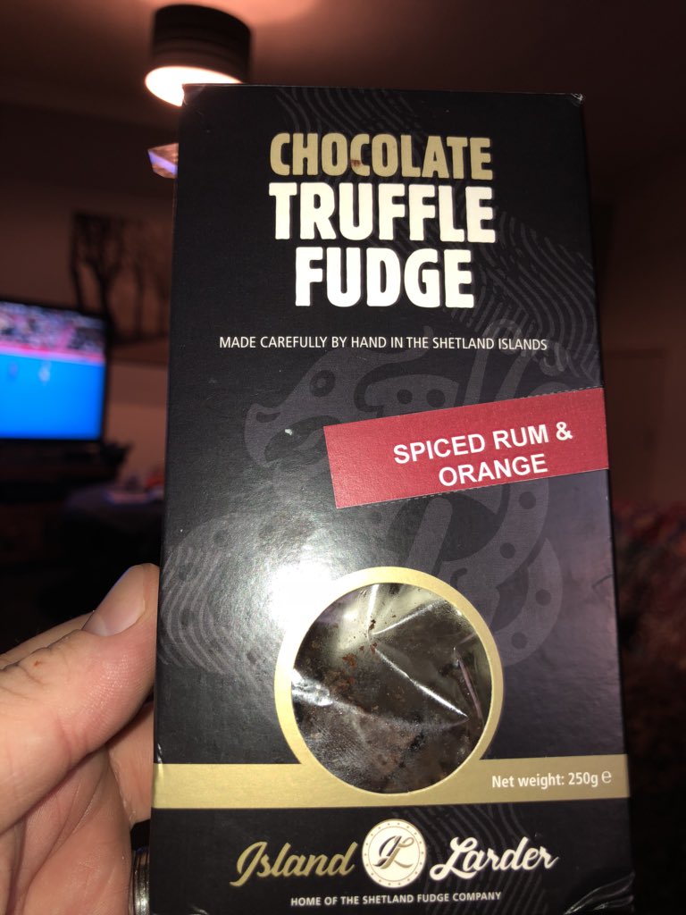 Back home after another great hockey tour with <a href="/WYPHC/">WYPHC</a> - was able to catch up with old friends and added bonus that my friend had brought this beauty down with her @ShetlandFudge it’s superb!!