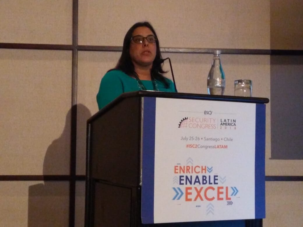 ISC2_Latam's tweet photo. Por que e como obter certificações (ISC)²? Assista a apresentação da Gerente Senior de Educação do @isc2, Mirtha Collin. #ISC2CongressLATAM https://t.co/agNZ4NW2ST