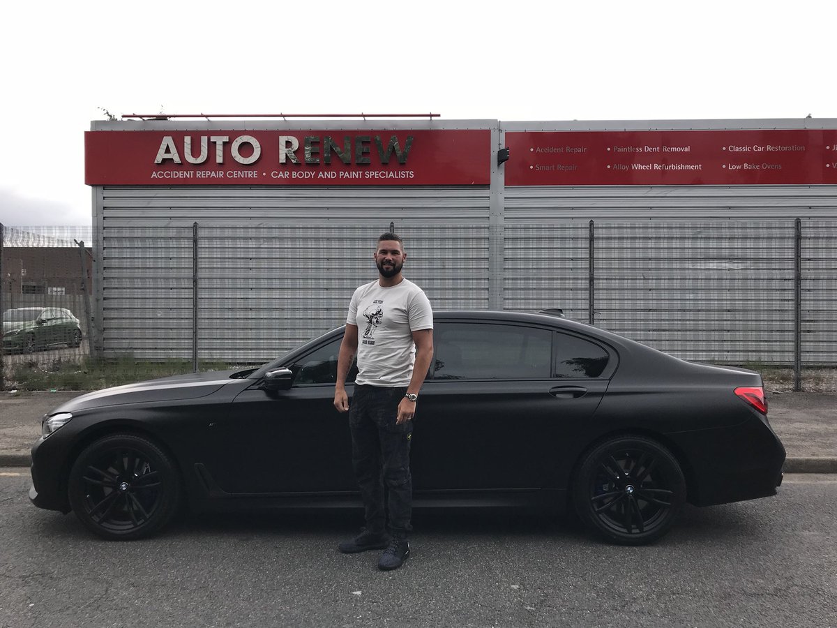 Auto_Renew's tweet photo. BMW 740 liquidwrap for @TonyBellew !! Tailored to his requirements!! Enjoy mate 👌🏿 https://t.co/9CBHDkHjep